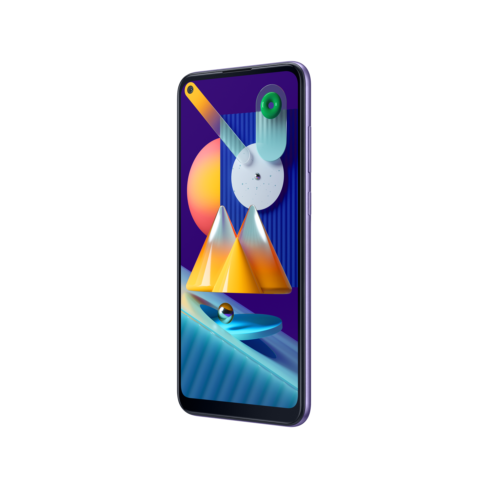 Samsung Galaxy M11 Violet Front Left