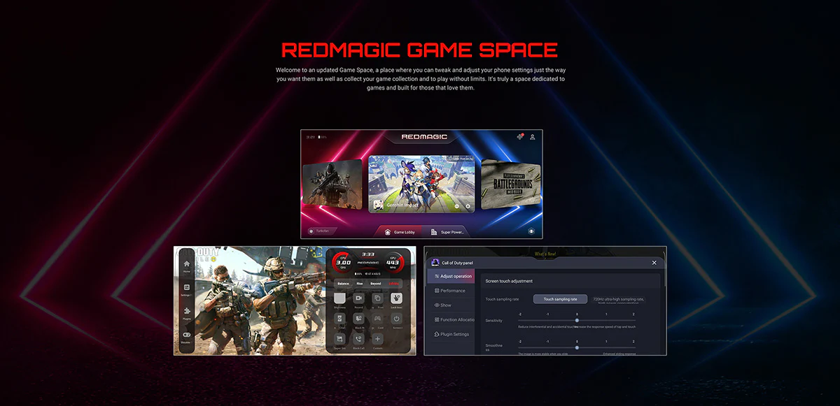 REDMAGIC 6S Pro REDMAGIC Game Space