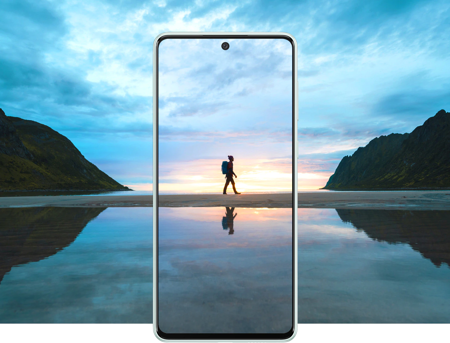 samsung galaxy a73 feature breathtaking is now on display