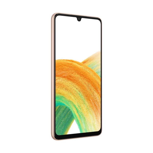 Samsung Galaxy A33 Orange Front Right