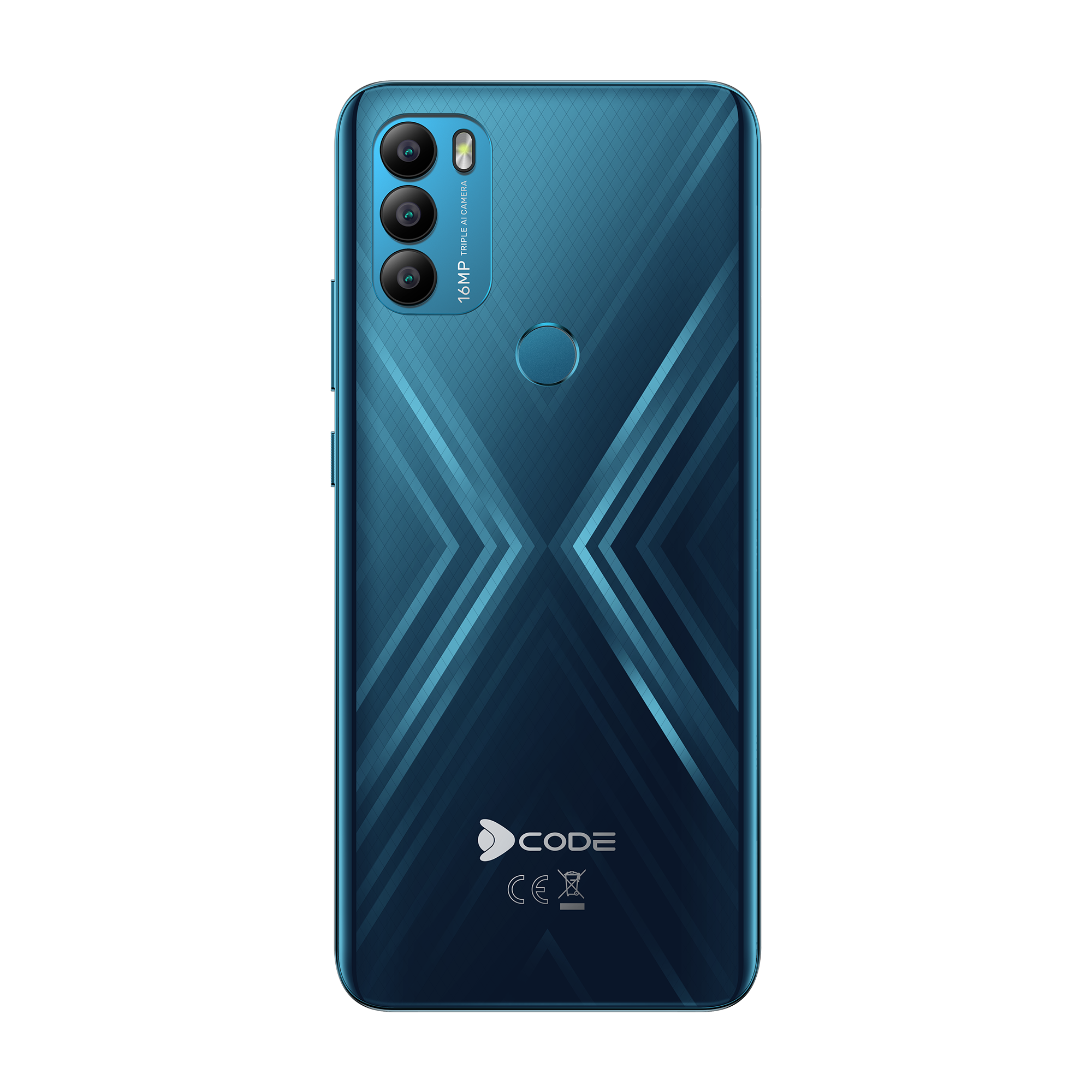 DCODE Bold Spider Blue Back