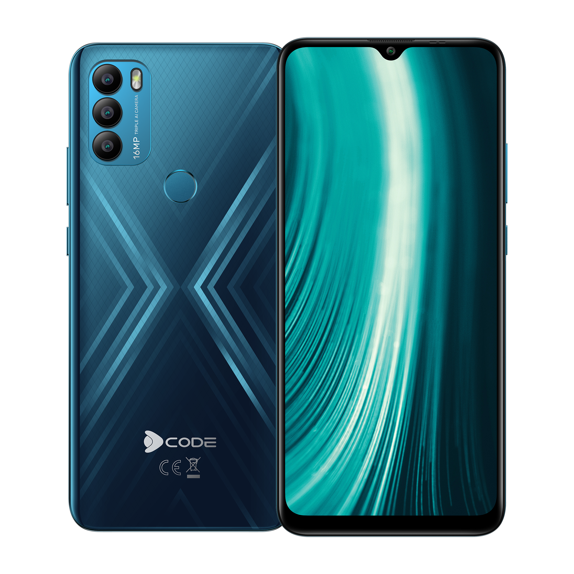 DCODE Bold Spider Blue Main