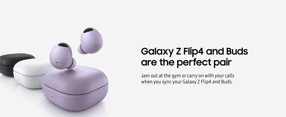 Samsung Galaxy Z Flip 4 Galaxy Buds2 Pro