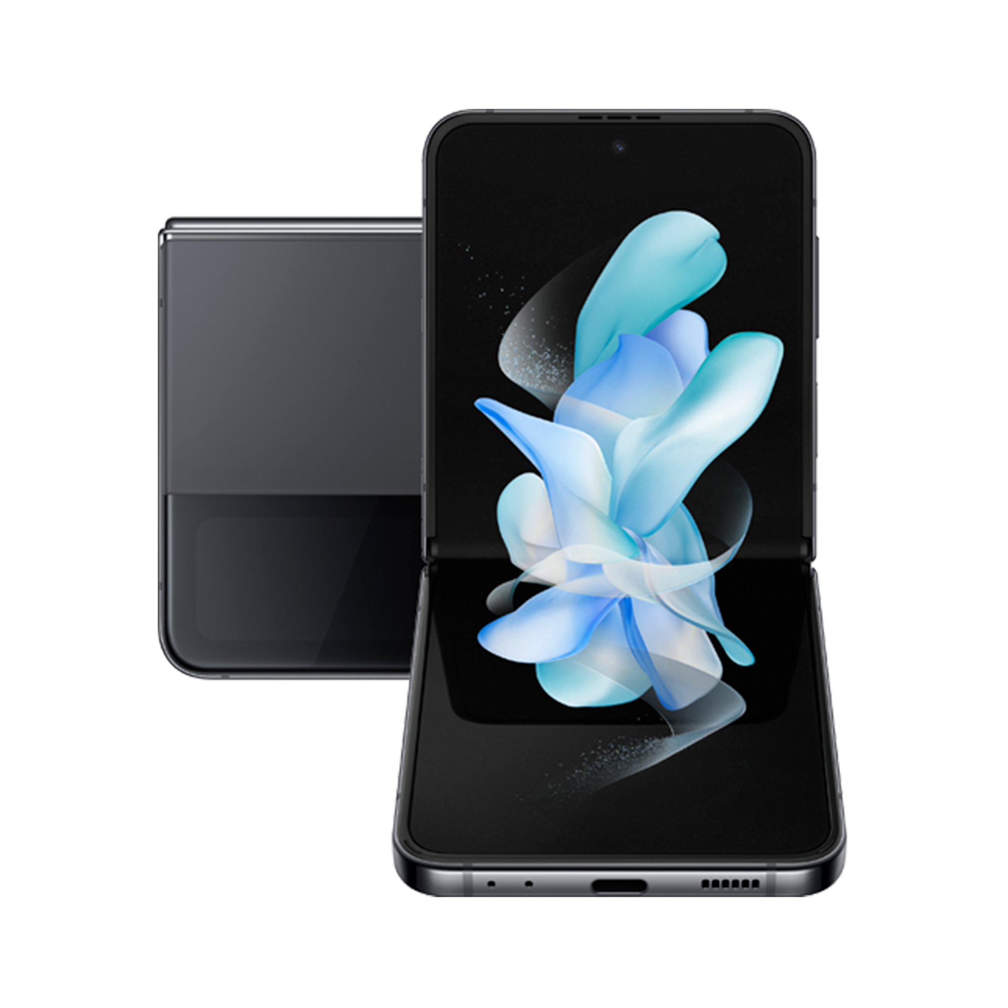 Samsung Galaxy Z Flip 4 Graphite Bottom