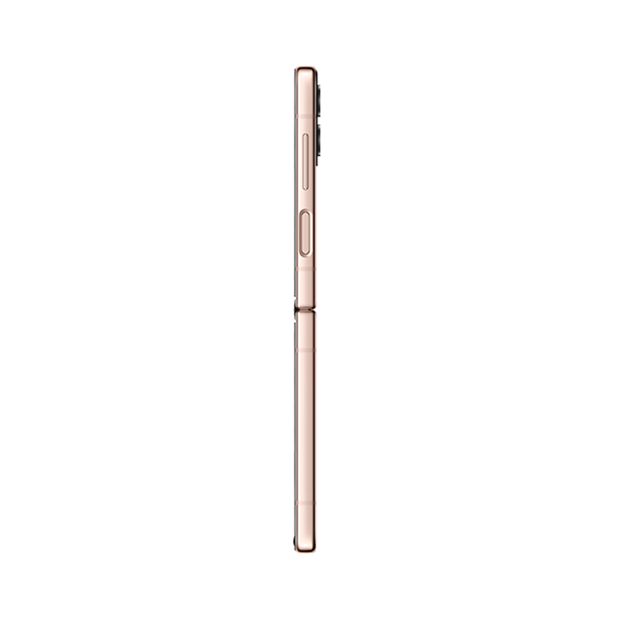 Samsung Galaxy Z Flip 4 Pink Gold Side